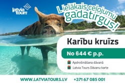 🚢 7 naktis KARĪBU KRUĪZĀ Latvia Tours - Berga bazārs